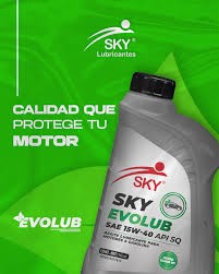 3005 SKY Evolub 15W-40 DJ-4 946ml