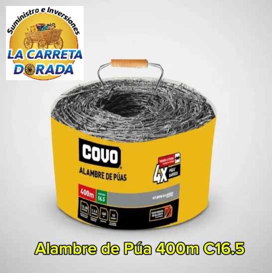 2044 Covo 400 Alambre de Púas C16.5