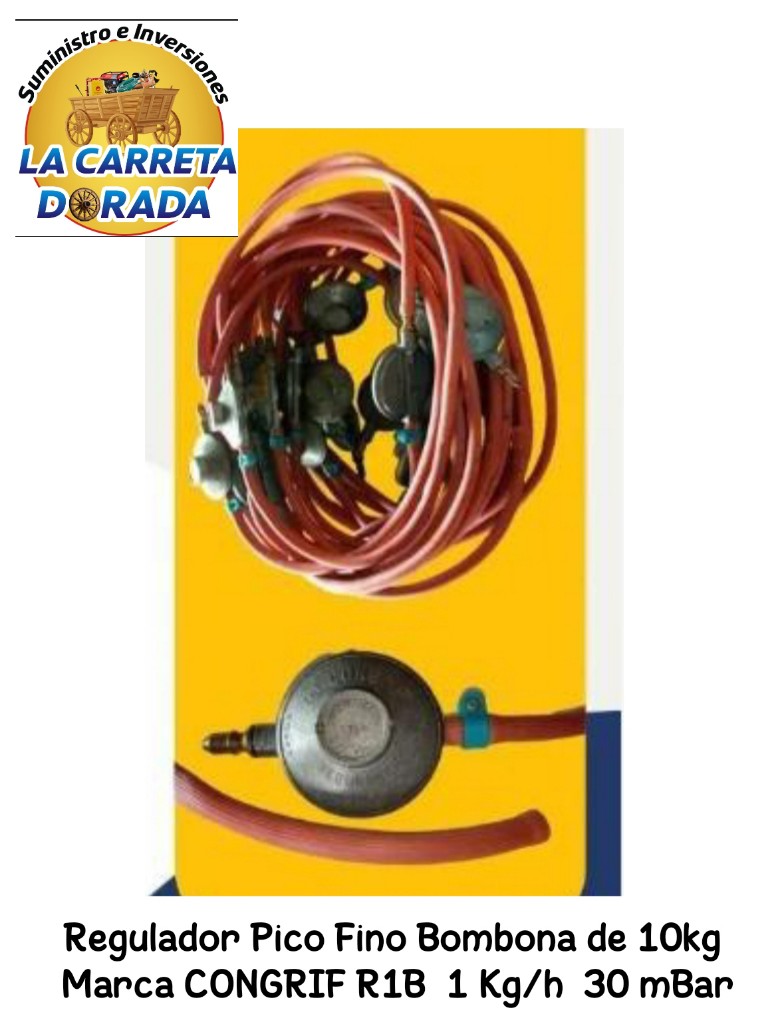 1450 CONGRIF Regulador Pico Fino Bombona 10kg