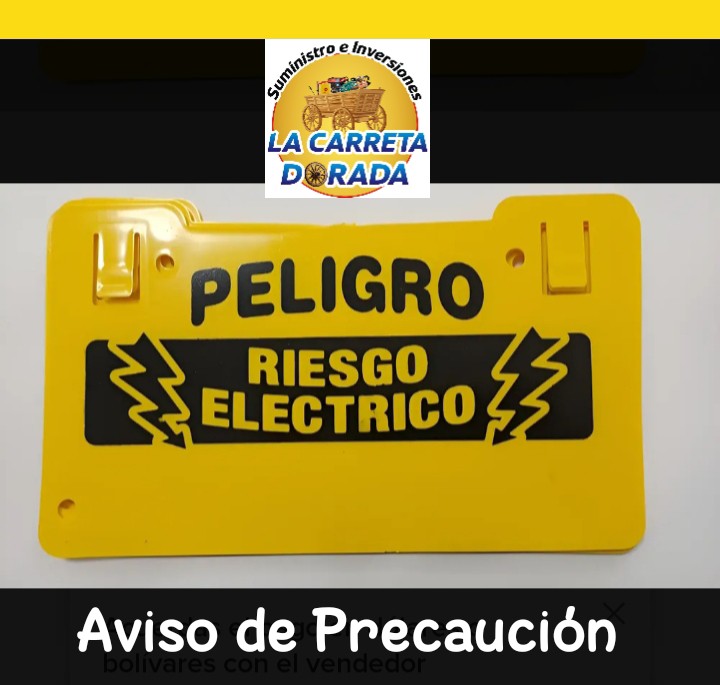 2019 Señal Peligro Riesgo Eléctrico