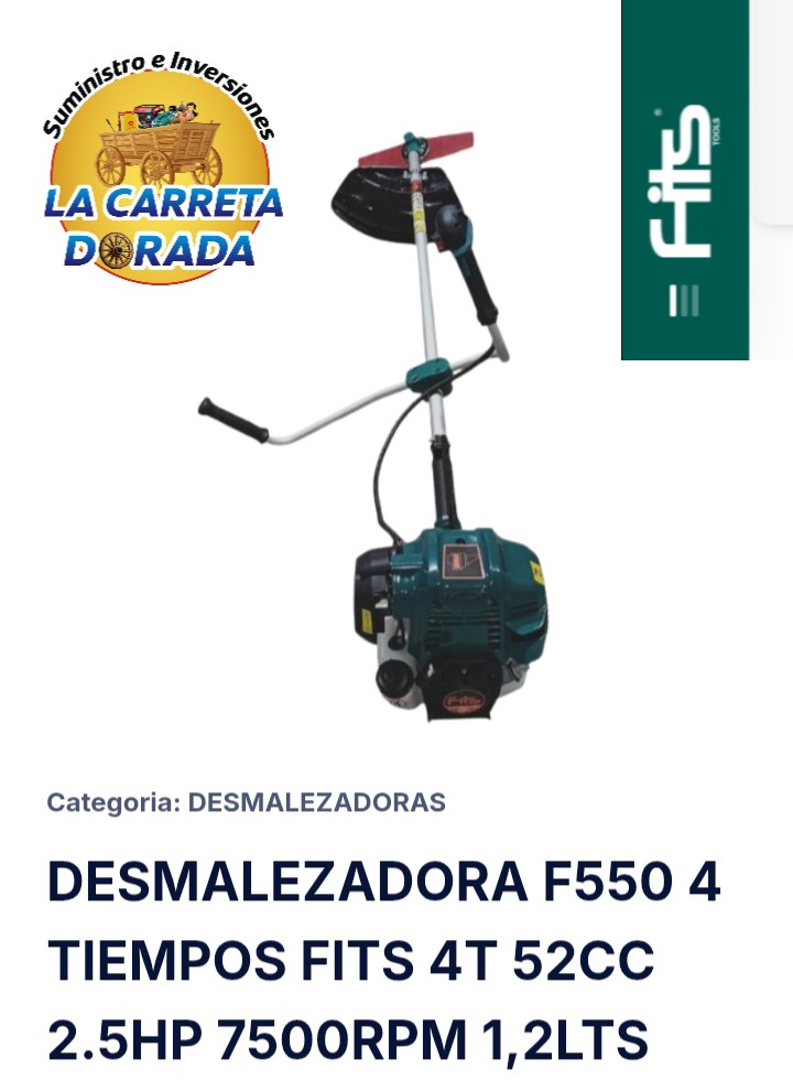 0904 FITS Desmalezadora F550 52cc