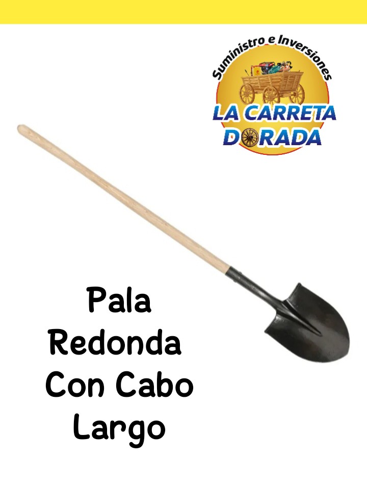1509 Pala redonda con cabo largo