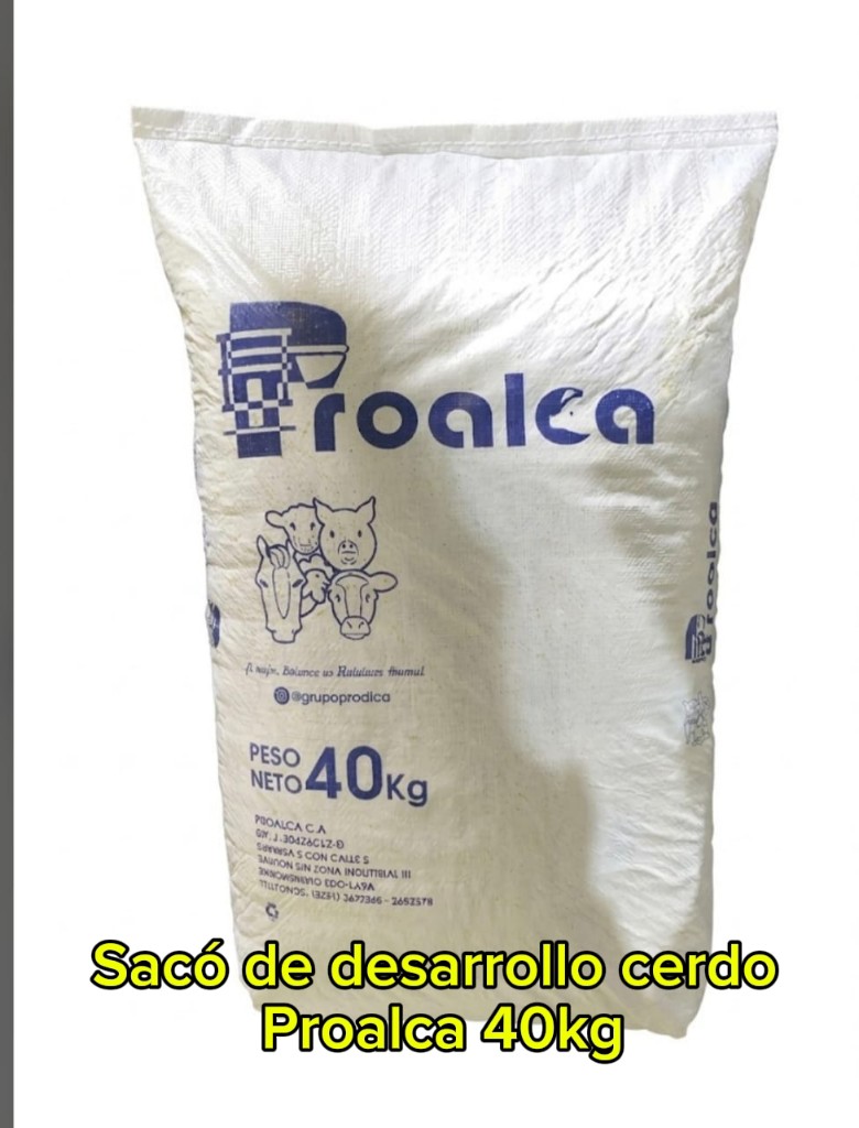 0201 Proalca Desarrollo Cerdo 40kg