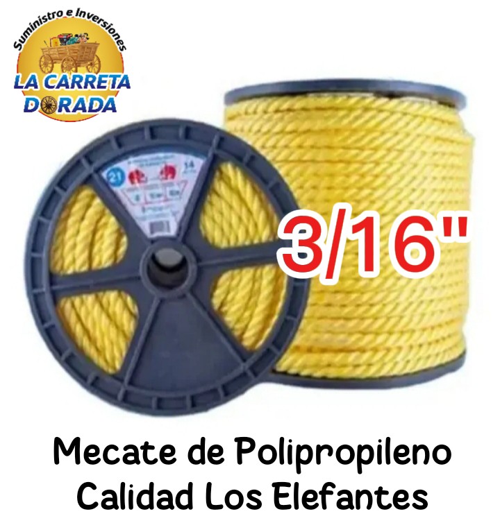 1490 Los Elefantes Mecate por Kilo Polipropileno por