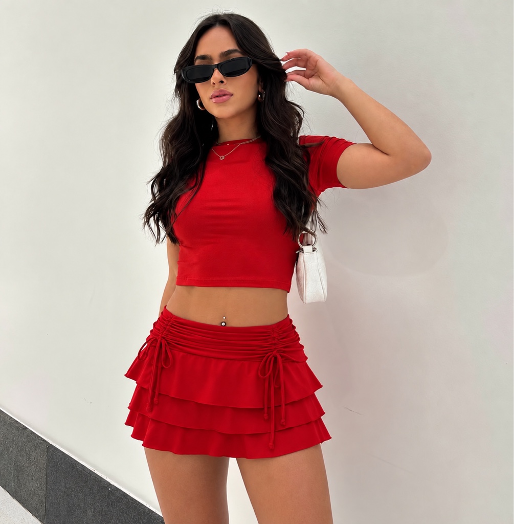 CONJUNTO BRITNEY- VERMELHO