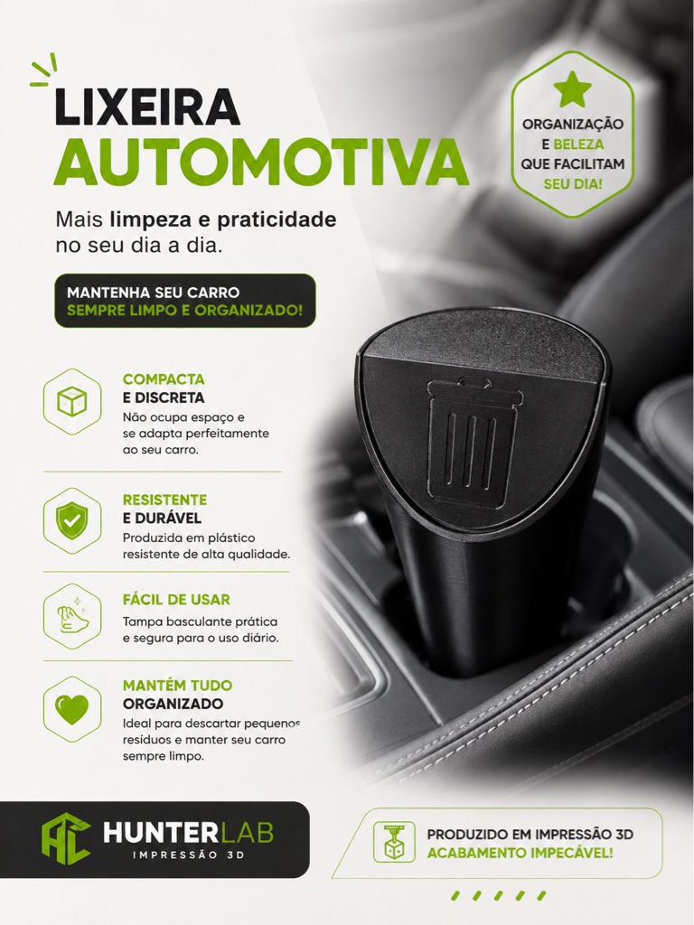 Lixeira Automotiva