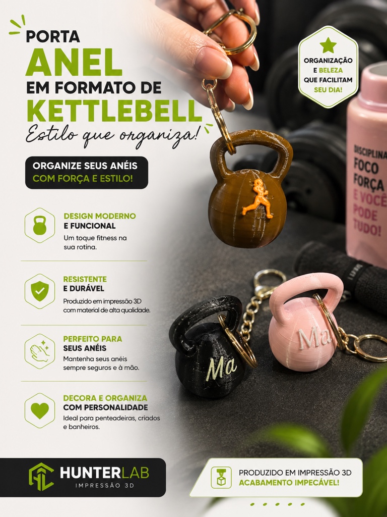 Chaveiro Porta Anel