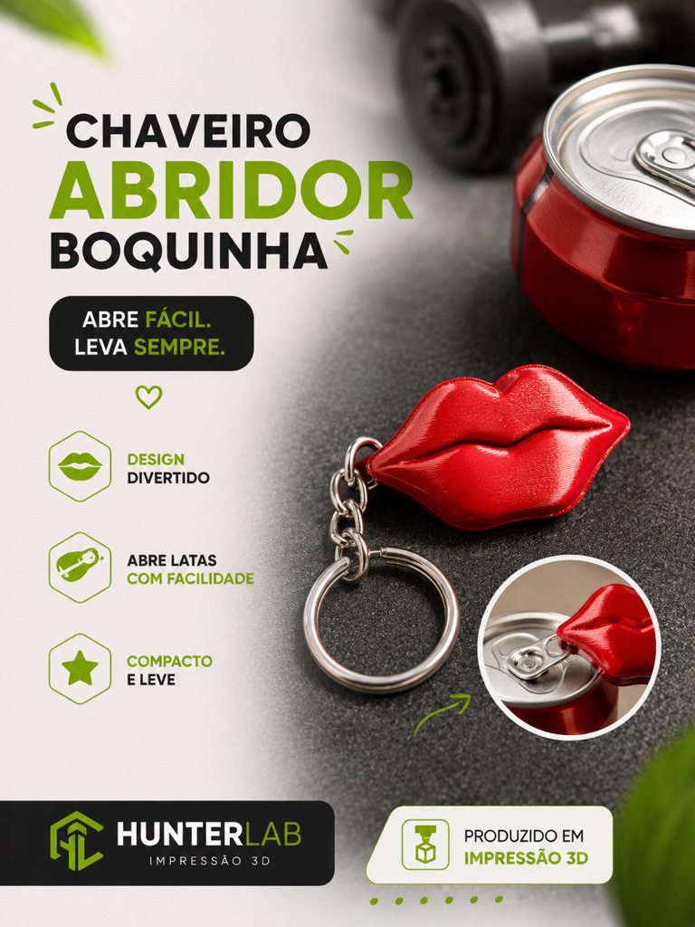 Abridor de lata Boquinha