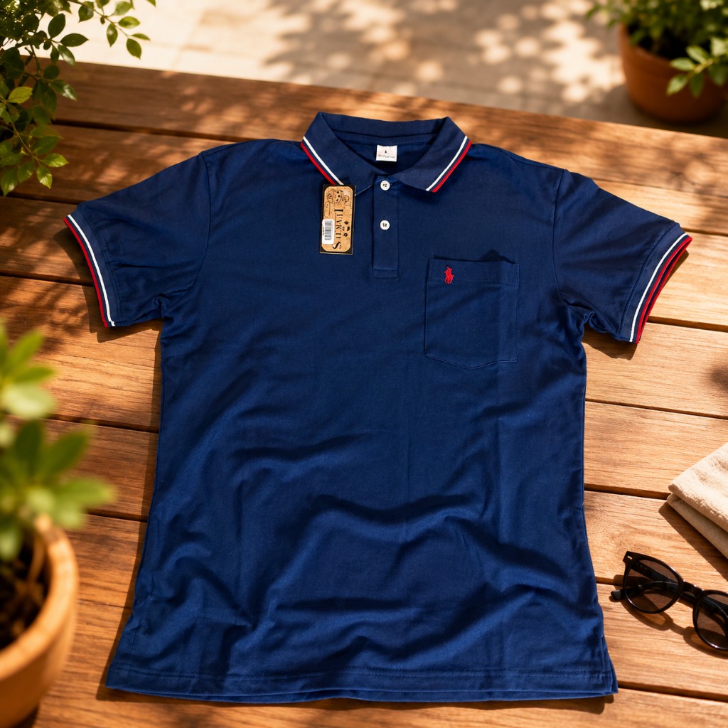 63 Polo con cuello