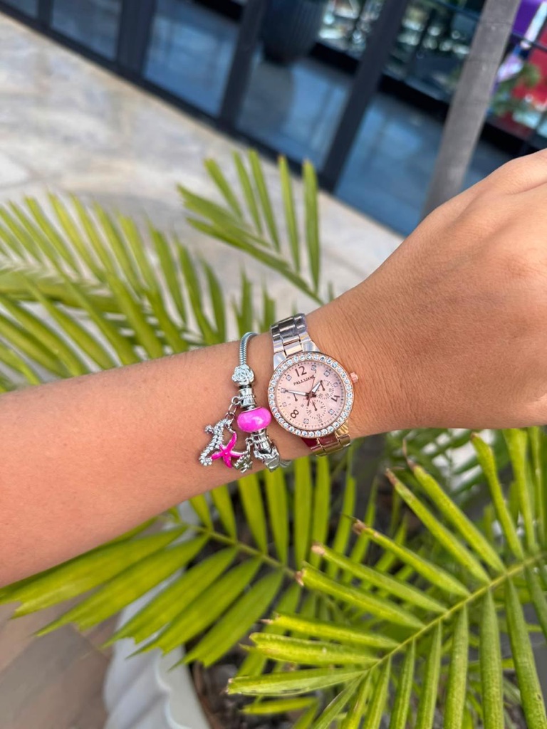 Relógio Pallyjane rosé