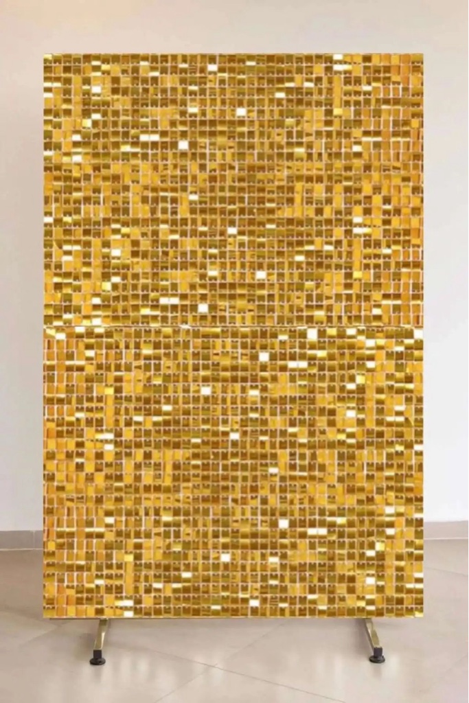 Panel decorativo dorado