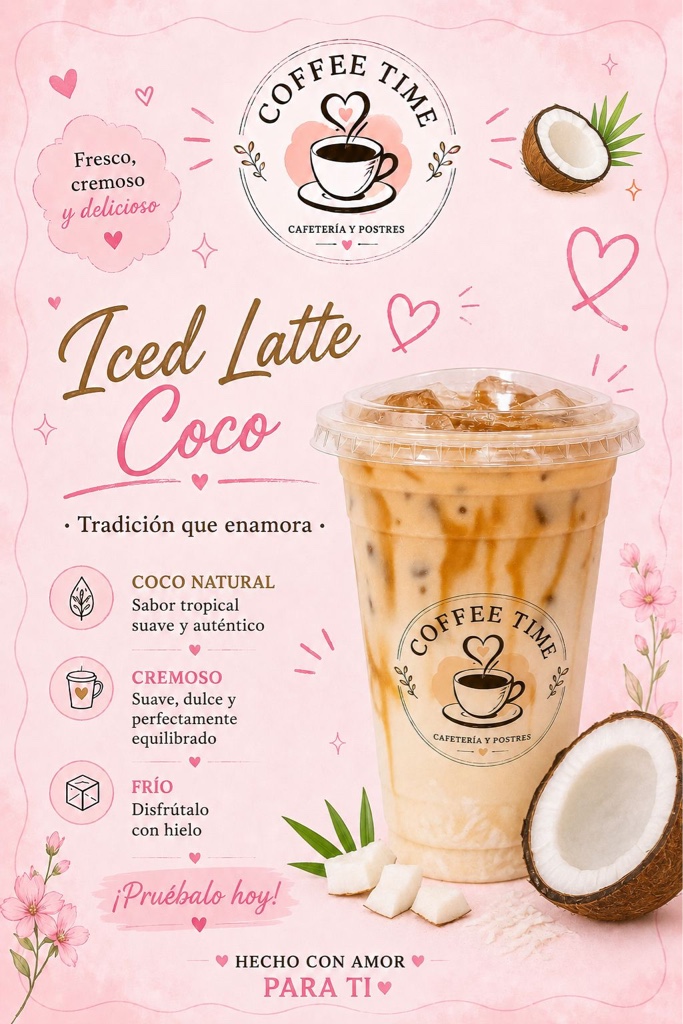 Iced Latte Coco
