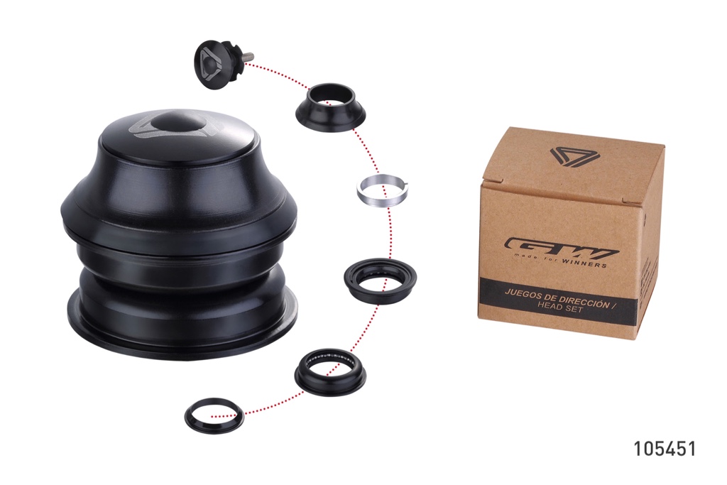 Cajas dirección SEMI-INTEGRADO 1-1/8 QLP-32 GW