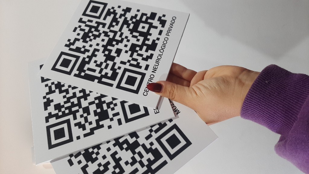 QR 12 cm de Pvc