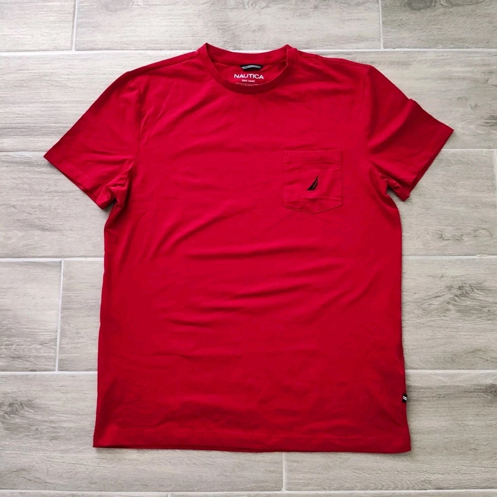 Nautica camiseta roja M