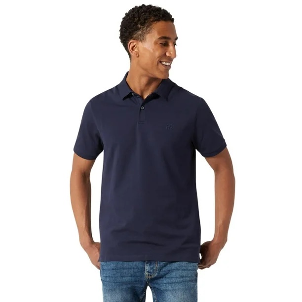 DKNY Polo azul marino L