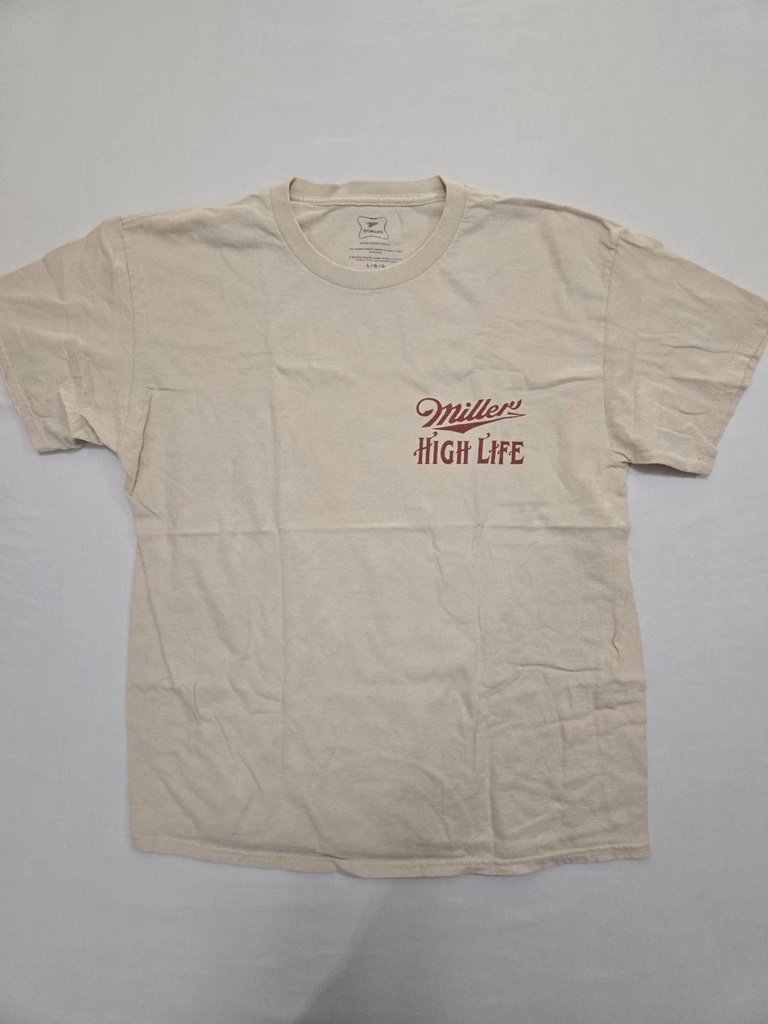 Miller High Life camiseta beige S