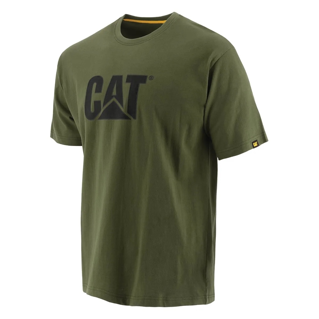 CAT camiseta verde oliva XL