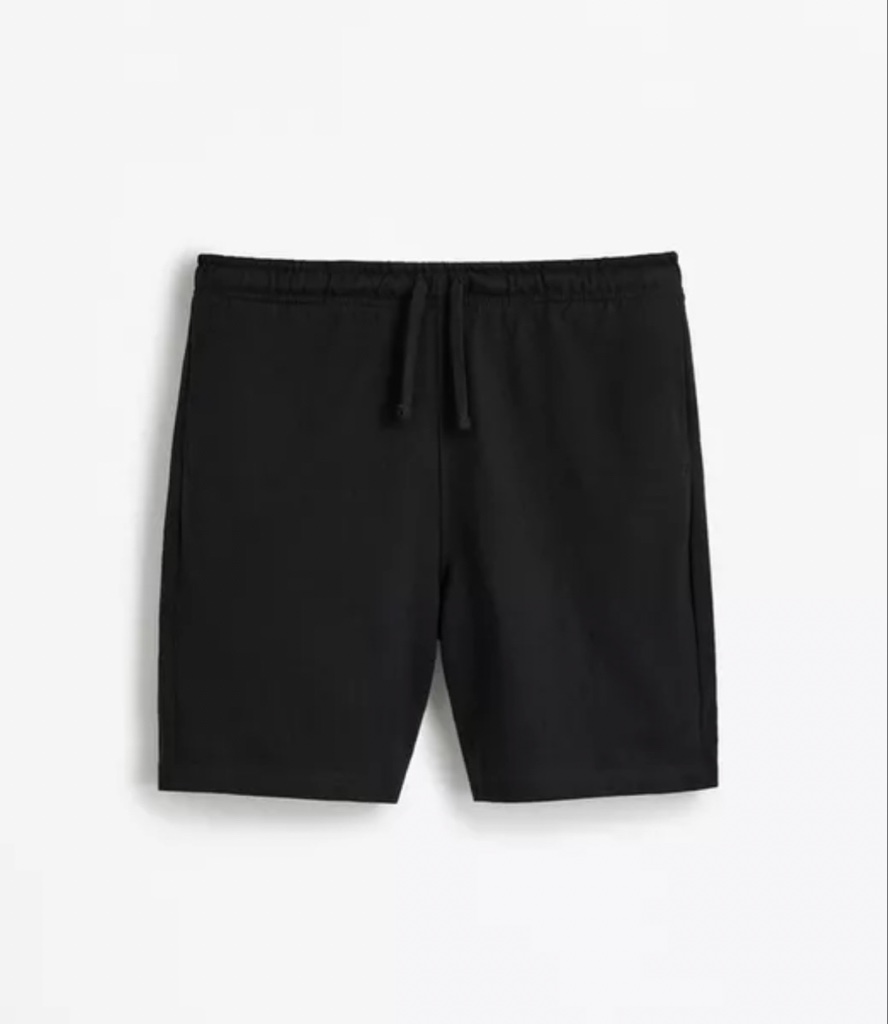 Jogger short negro S men