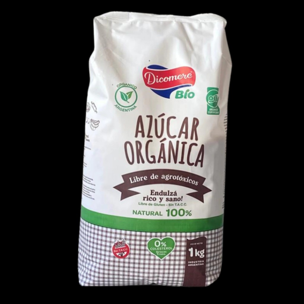 DICOMERE - AZUCAR ORGANICA LIBRE DE AGROTOXICOS x 1KG