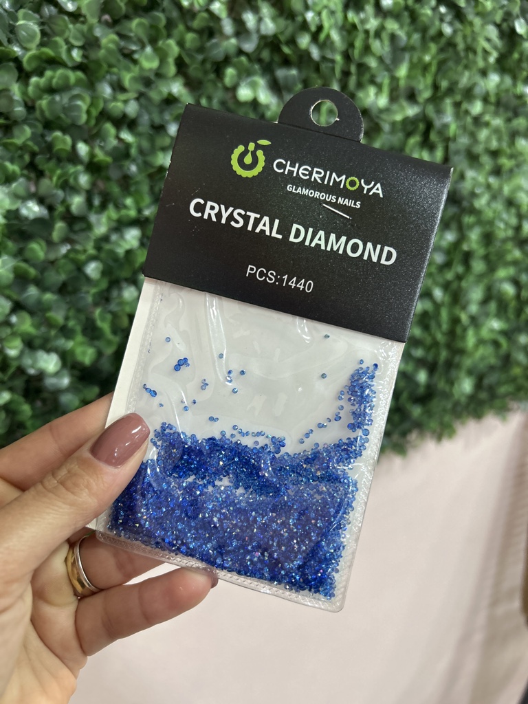 Stras Cherimoya Crystal azul