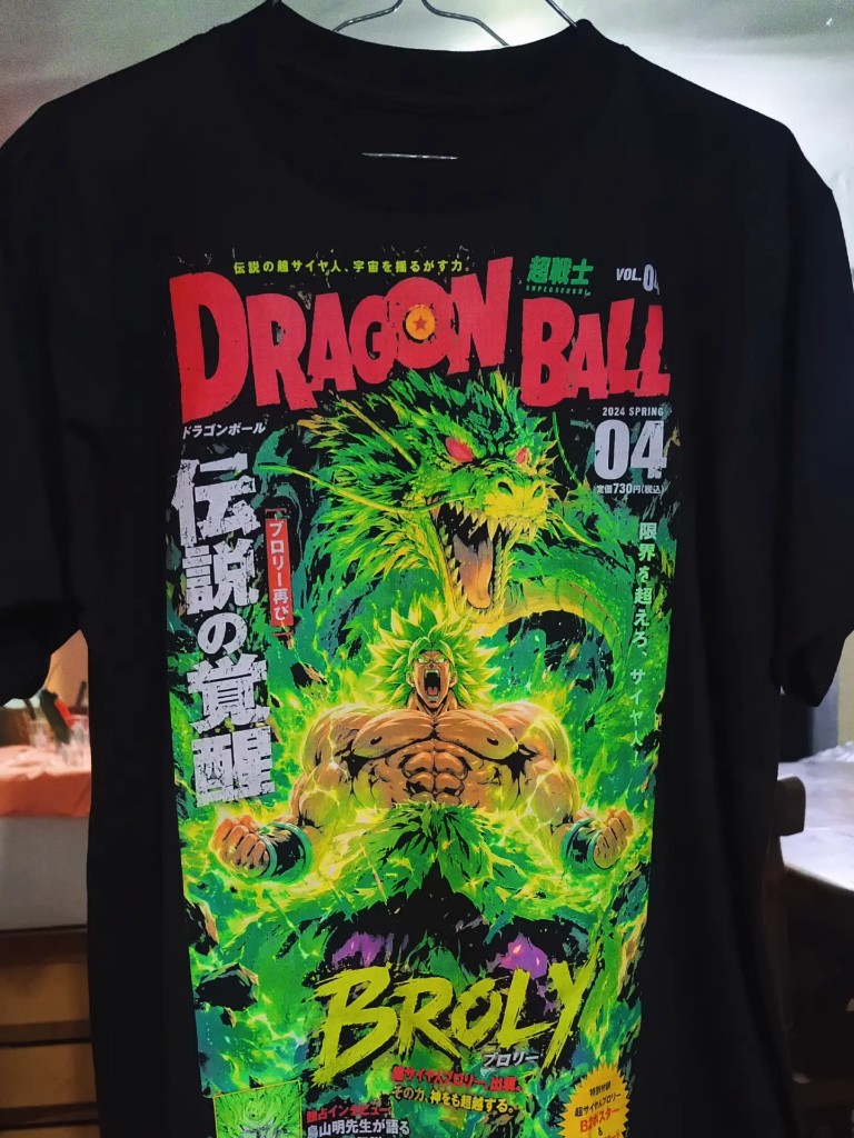 Franela Dragon Ball broly