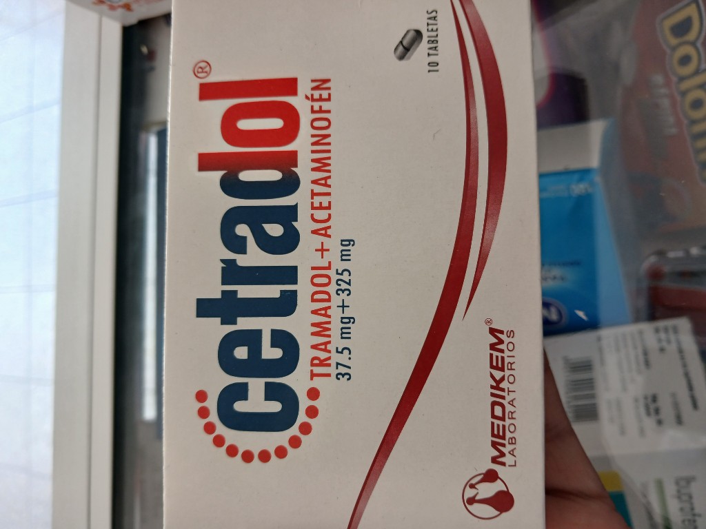 Cetradol (tramadol+ Acetaminofen) tabletas