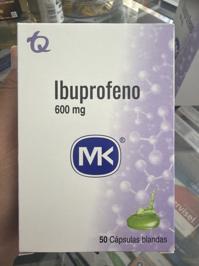 Ibuprofeno 600mg MK gel