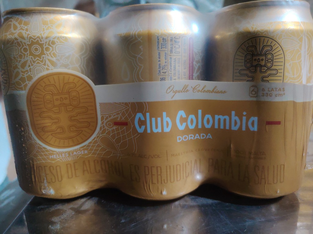 SIXPACK DE CLUB COLOMBIA LATA X6