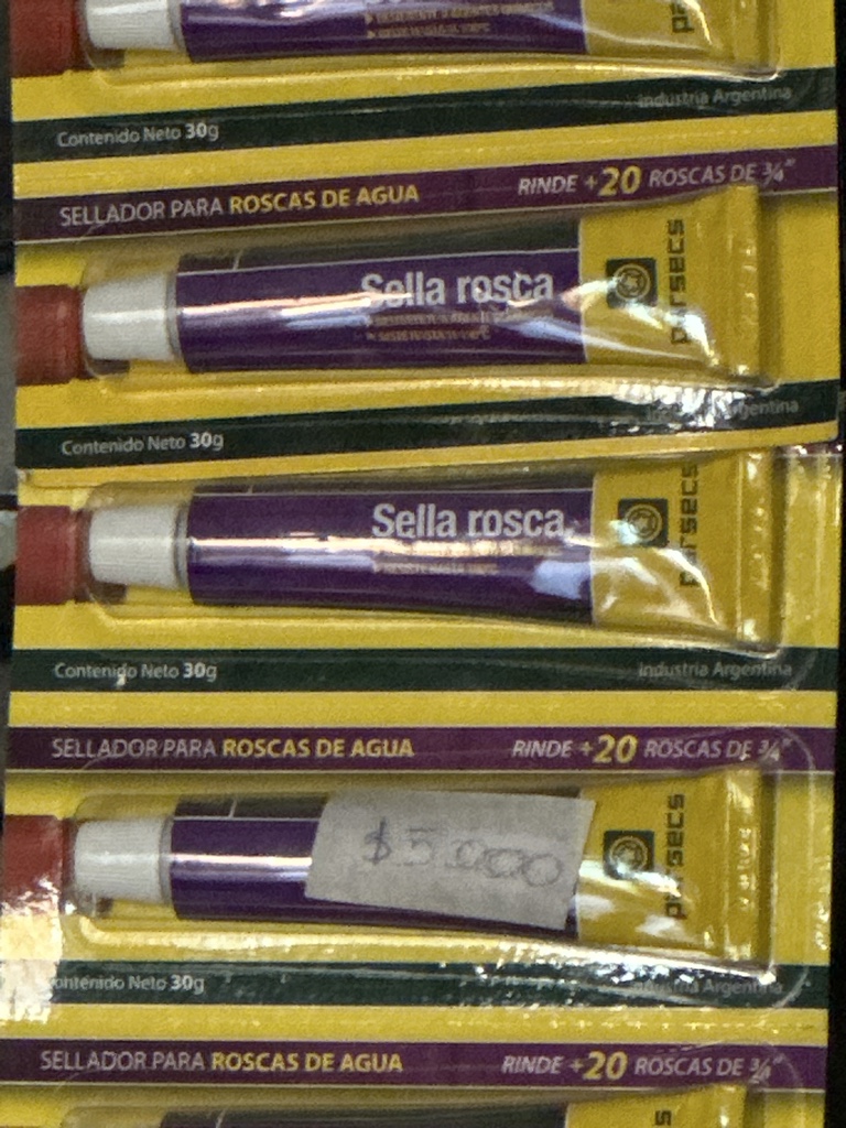 Sella rosca Sellador x unidad