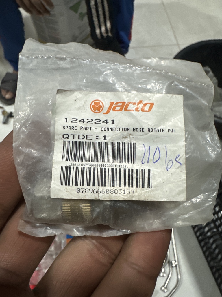 Jacto conector manguera 1242241