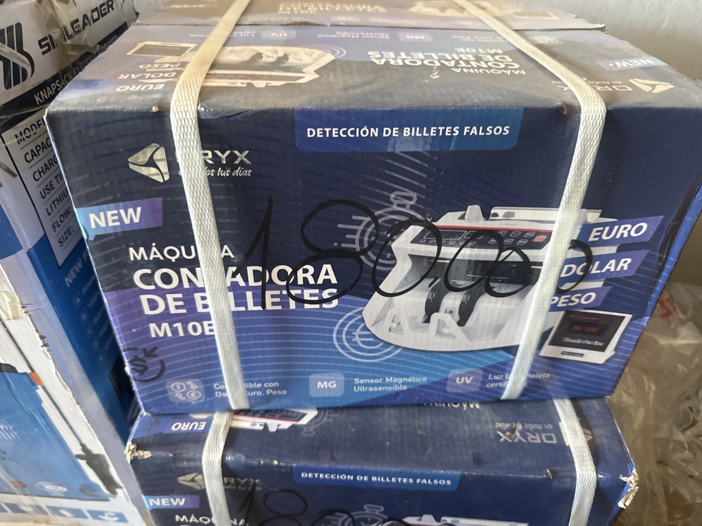 ORYX máquina contadora de billetes