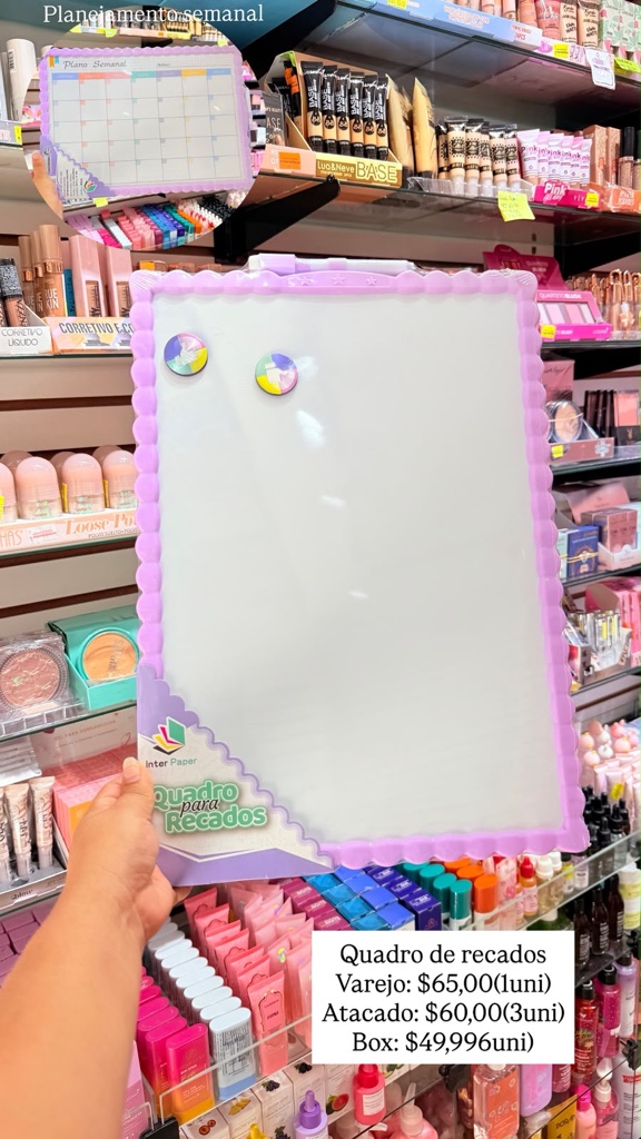 quadro de recados fofo