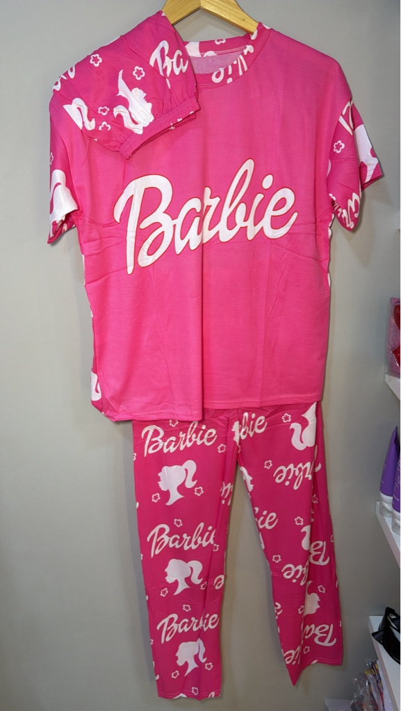 Pijama adulto de 3 peças