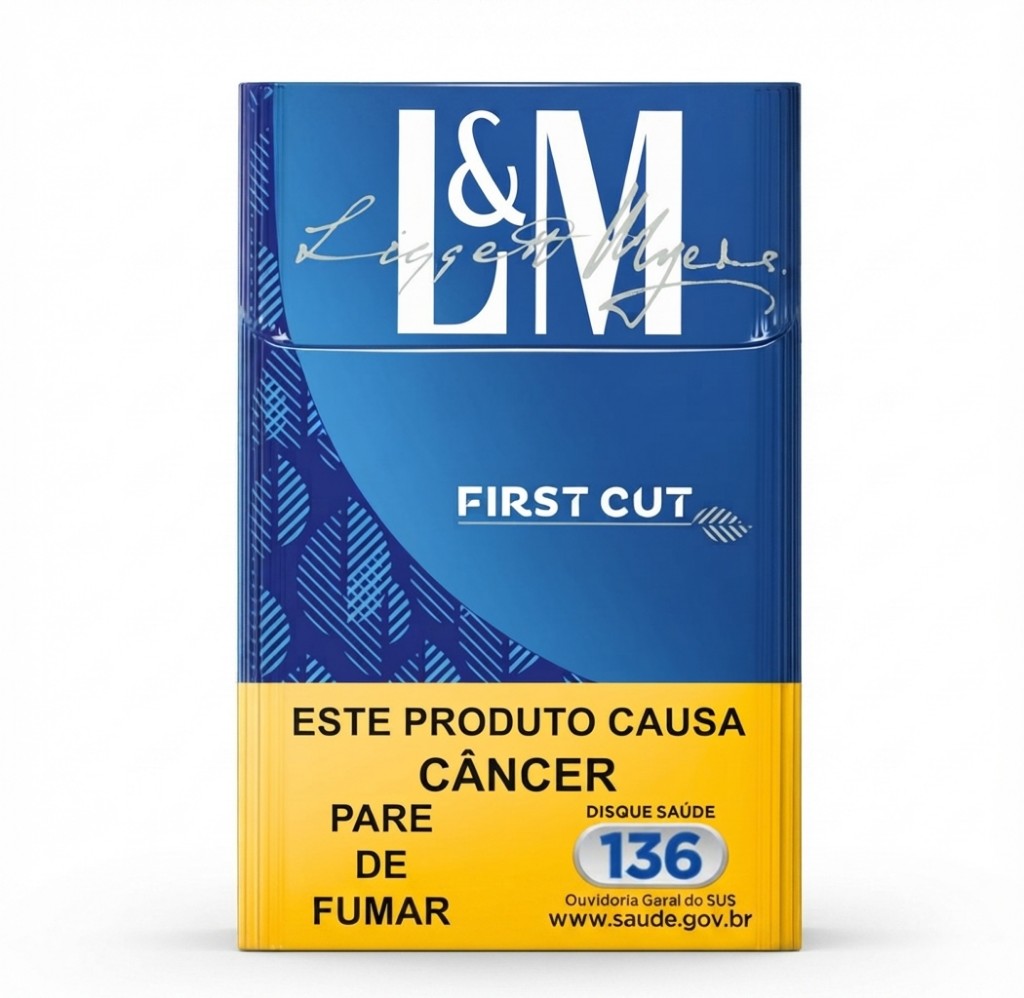 Cigarro L e M firest cut  filtro branco