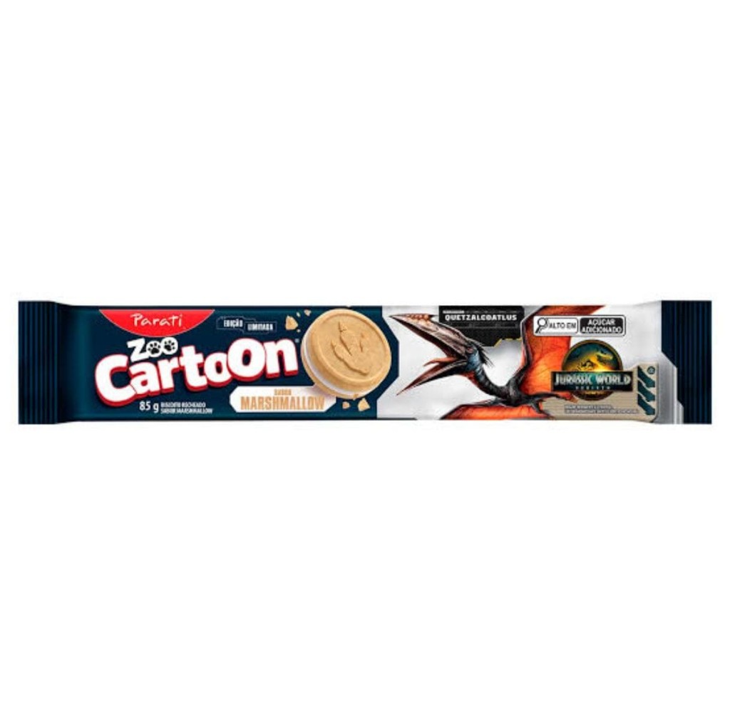 Biscoito Cartoon Parati sabor marshmallow 85g