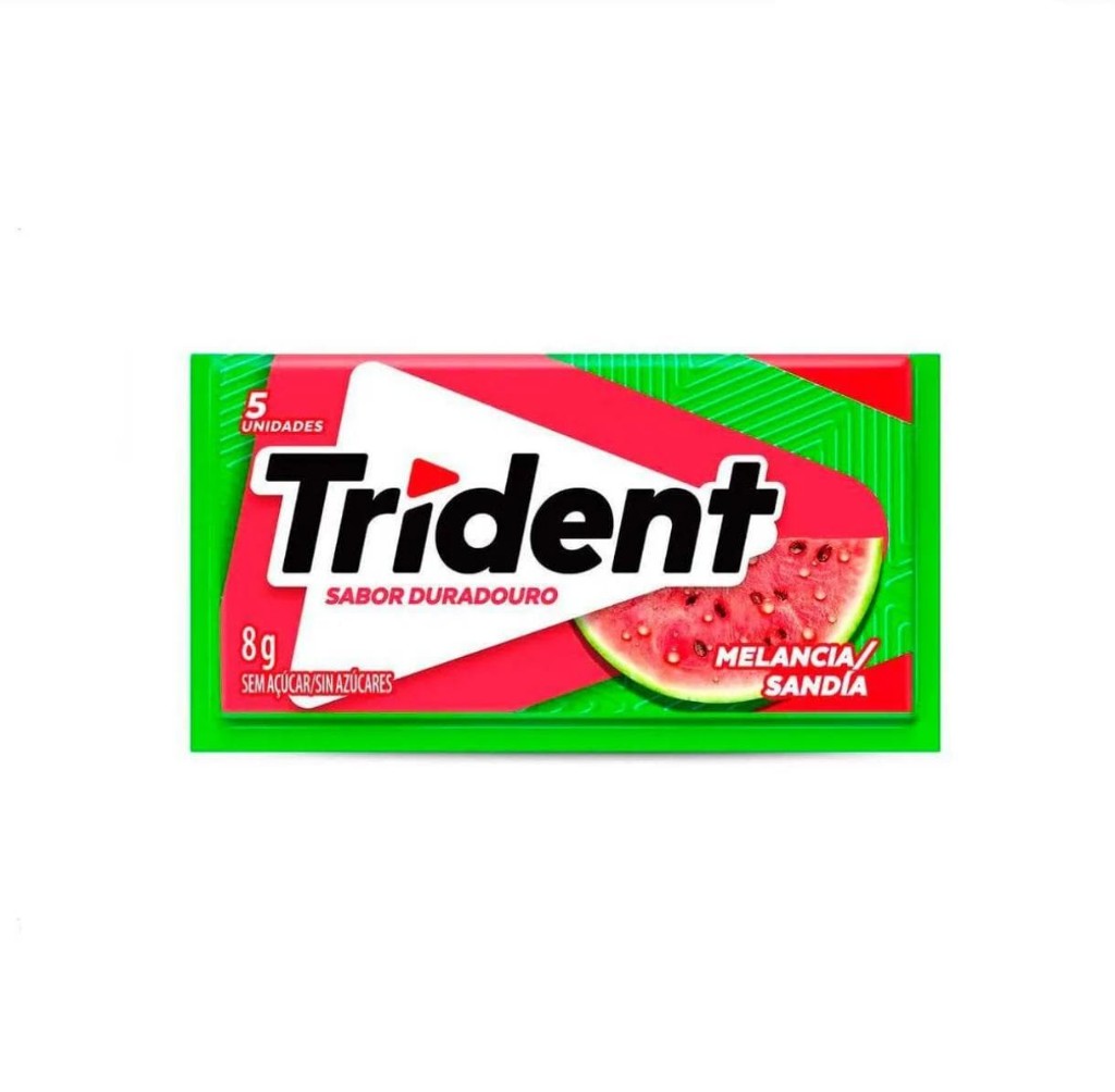 Trident sem açúcar melancia 8g
