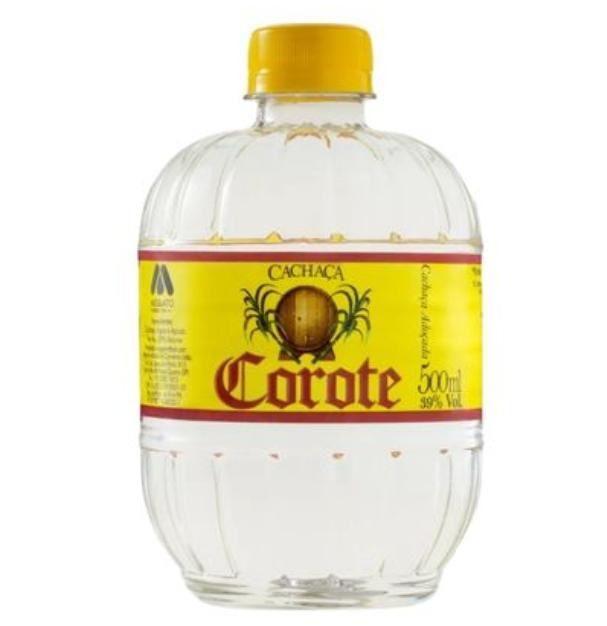 Corote de cachaça adoçada 500ml