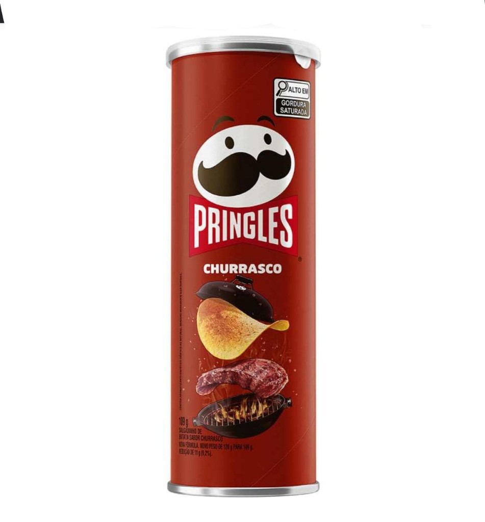 Pringles sabor churrasco 105g