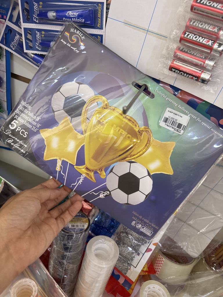 Bouquet globo futbol