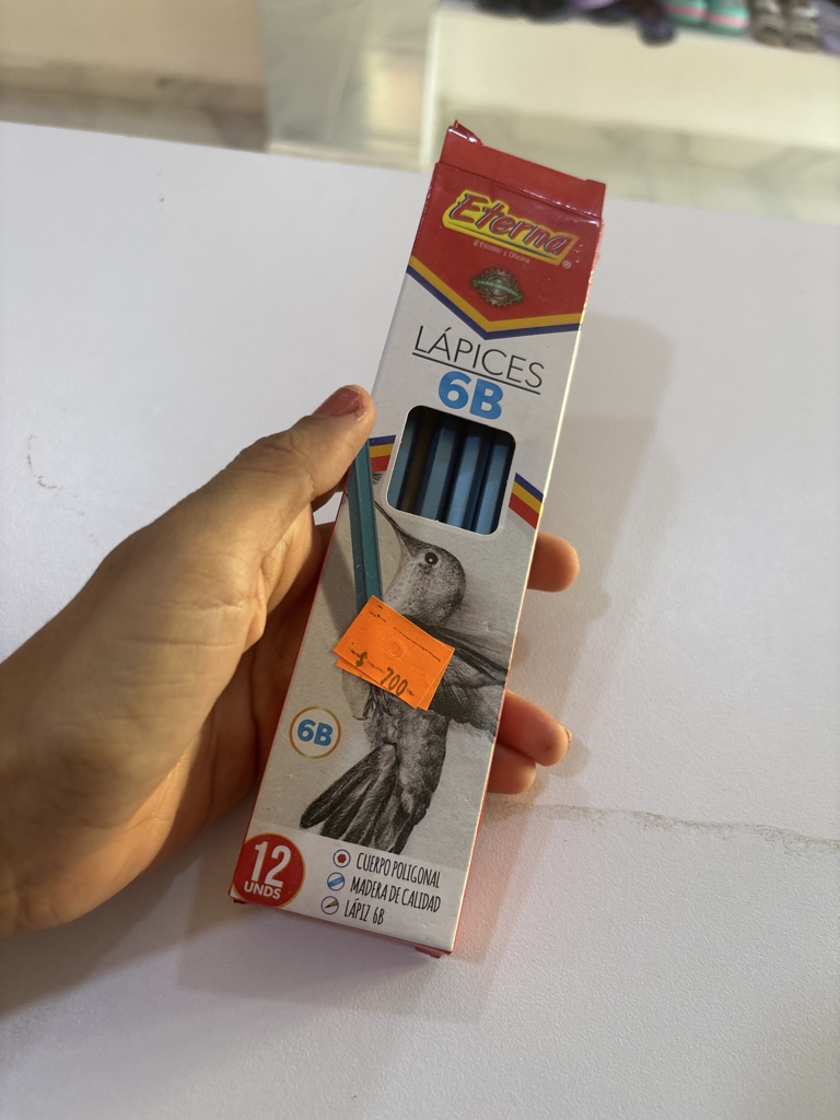 Lápiz 6B