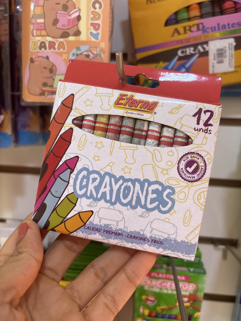 Crayolas eterna delgada *12