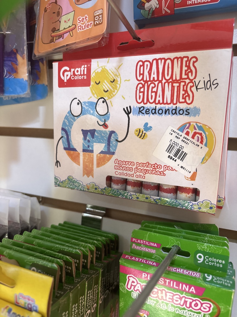 Crayones gigantes graficolors *10