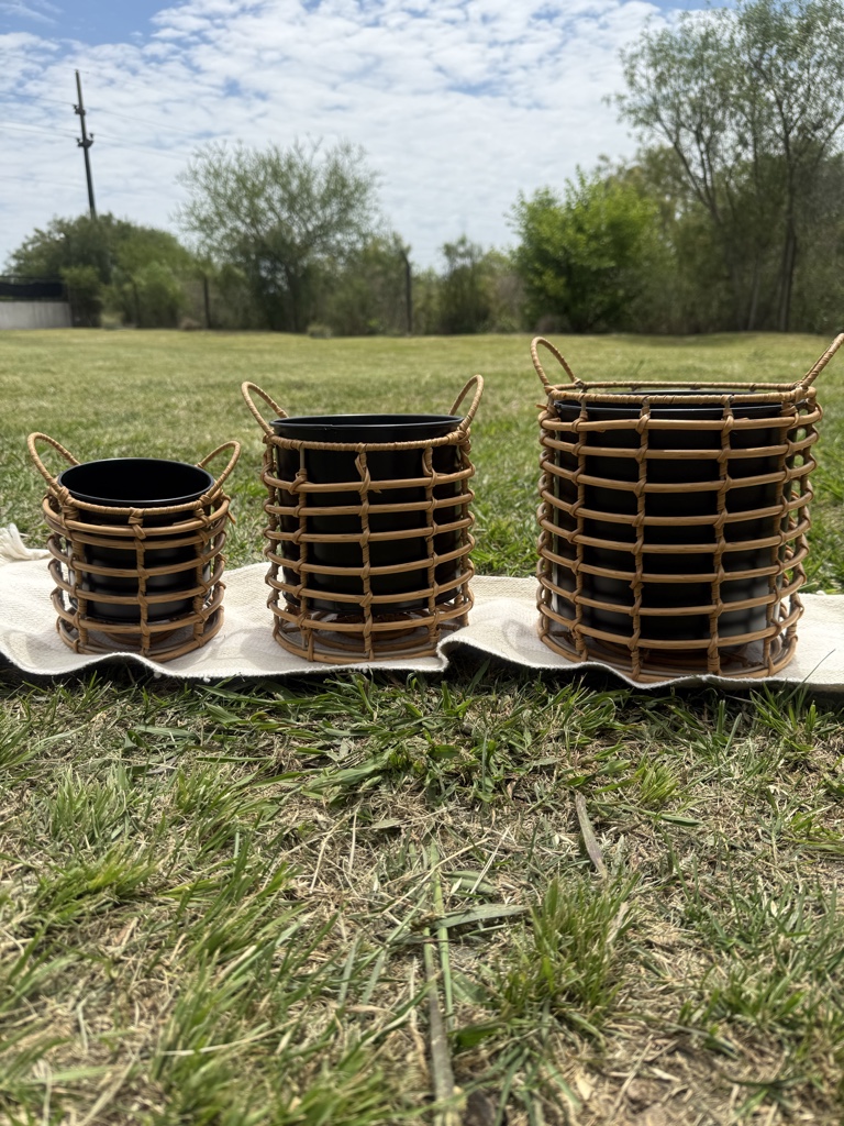 Portamacetas c/manijas set x3