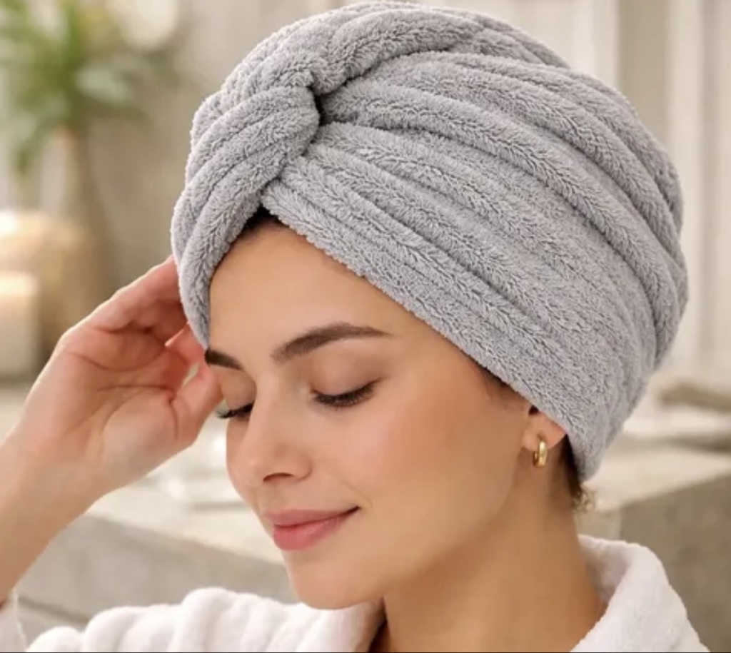 Turbante cofia de baño