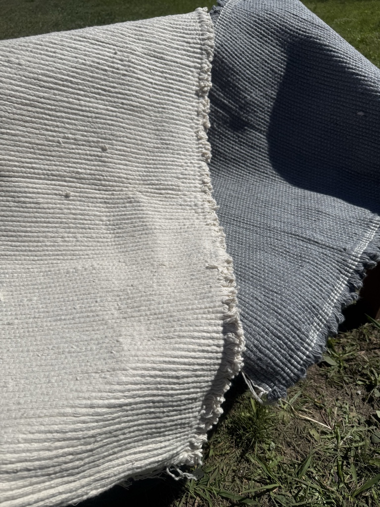 Alfombra Nuez Crudo/Gris 60x100