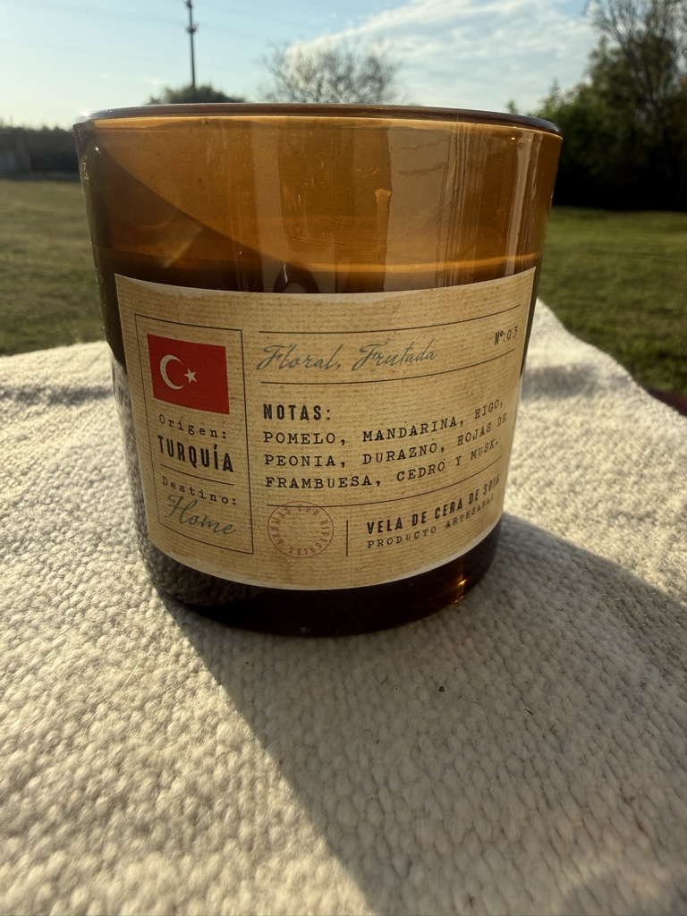VELA INMIGRANTES AMBAR / AROMA TURQUIA