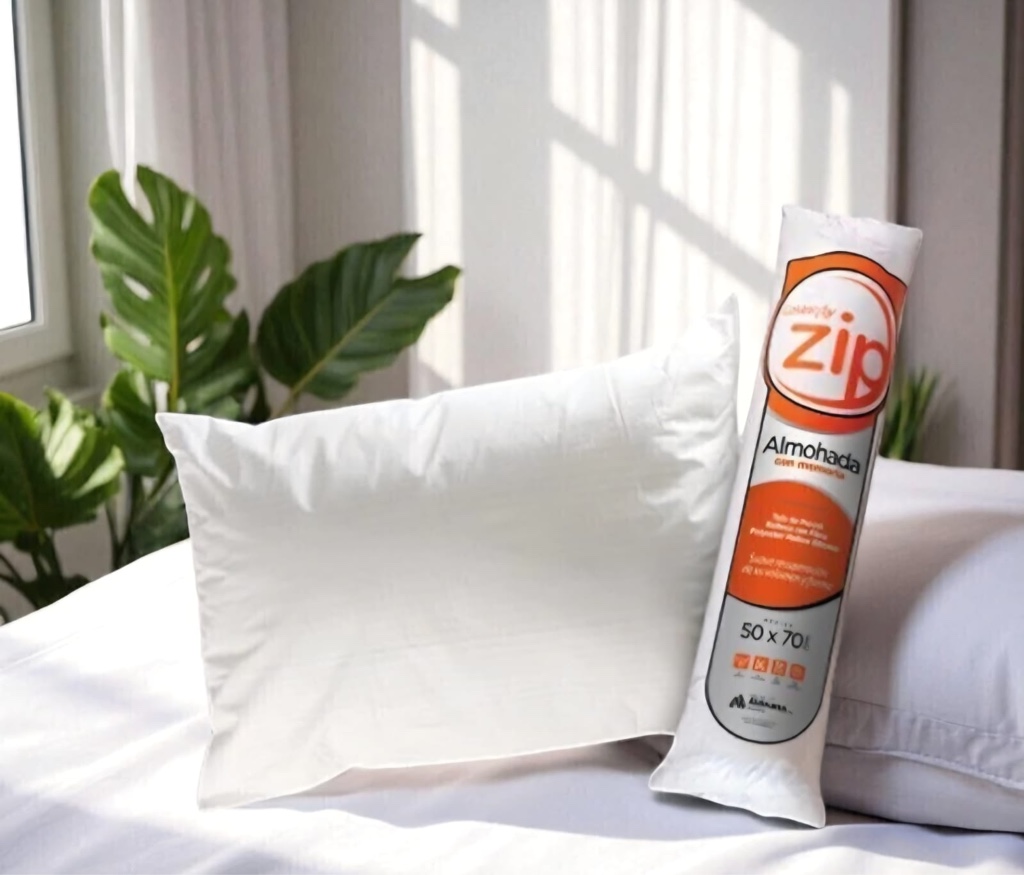Almohada Zip con memoria 50x70