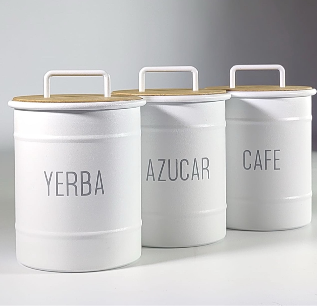 Set x3 Yerba Azucar Cafe