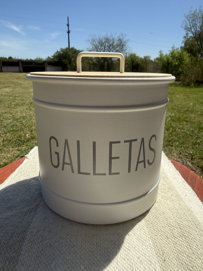 Tarro contenedor Galletas
